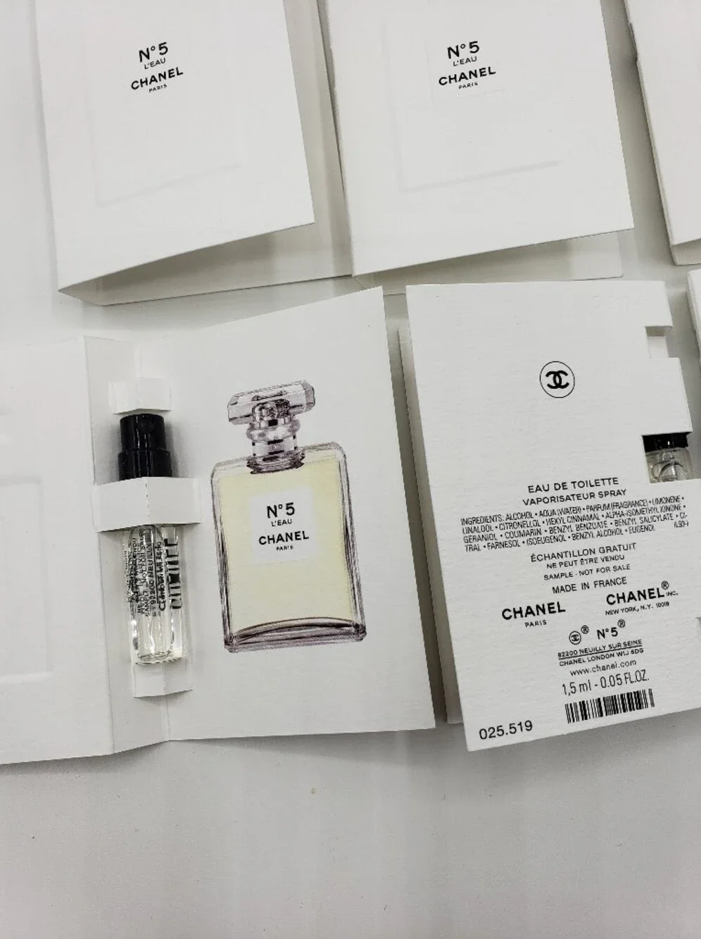6 Chanel N5 L'eau